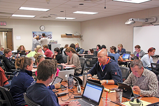 Educators attend workshop to get connected