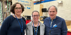 Annie Cartie, Maureen Malloy and Brian Tolan 