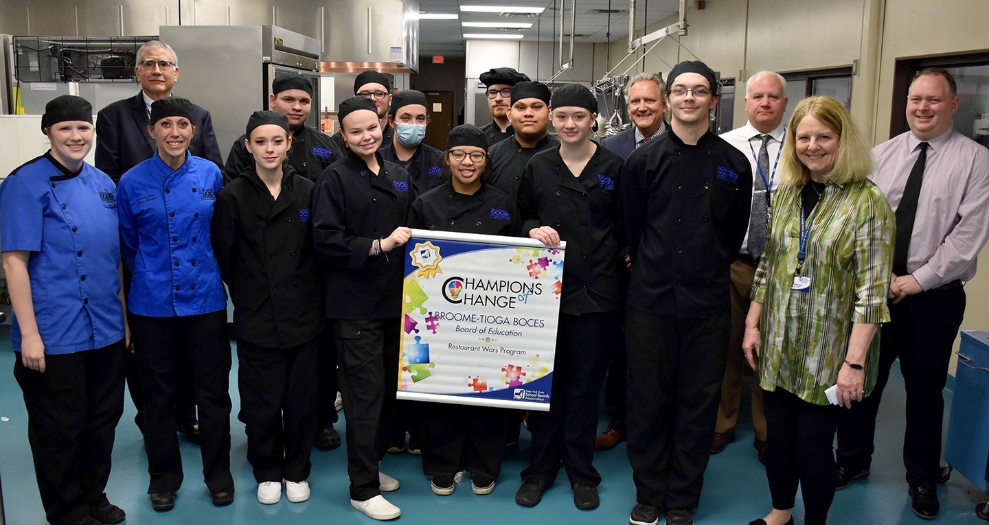 State school boards group recognizes creativity, excellence in Culinary Arts with &#39;Champions of Change&#39; award