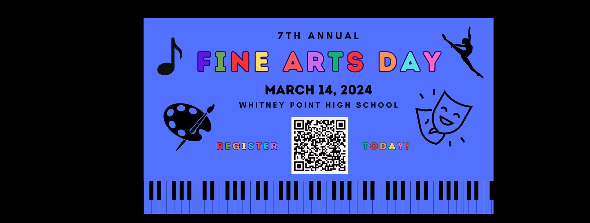 Fine Arts Day. March 14, 2024. Whitney Point High School.