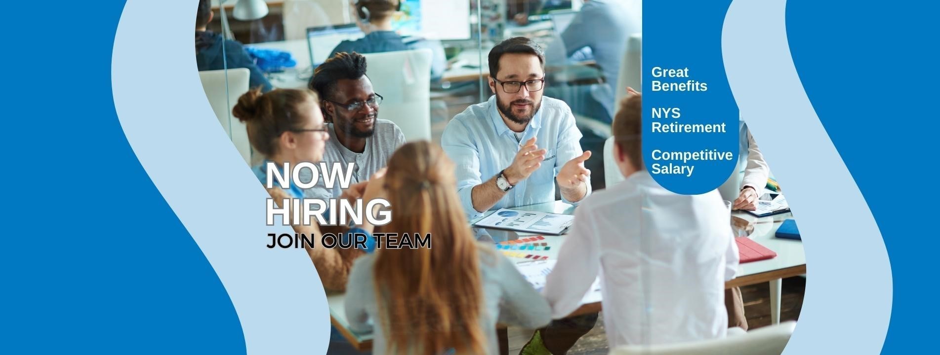 Now Hiring- Join our team