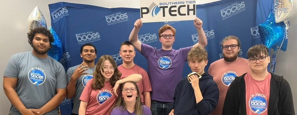 PTECH students group photo