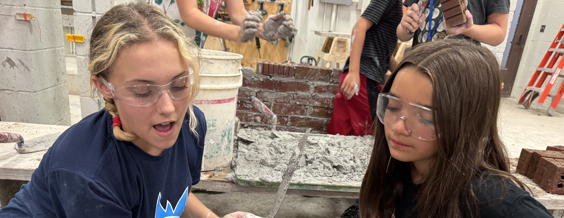 Trades, masonry, females in trades, CTE